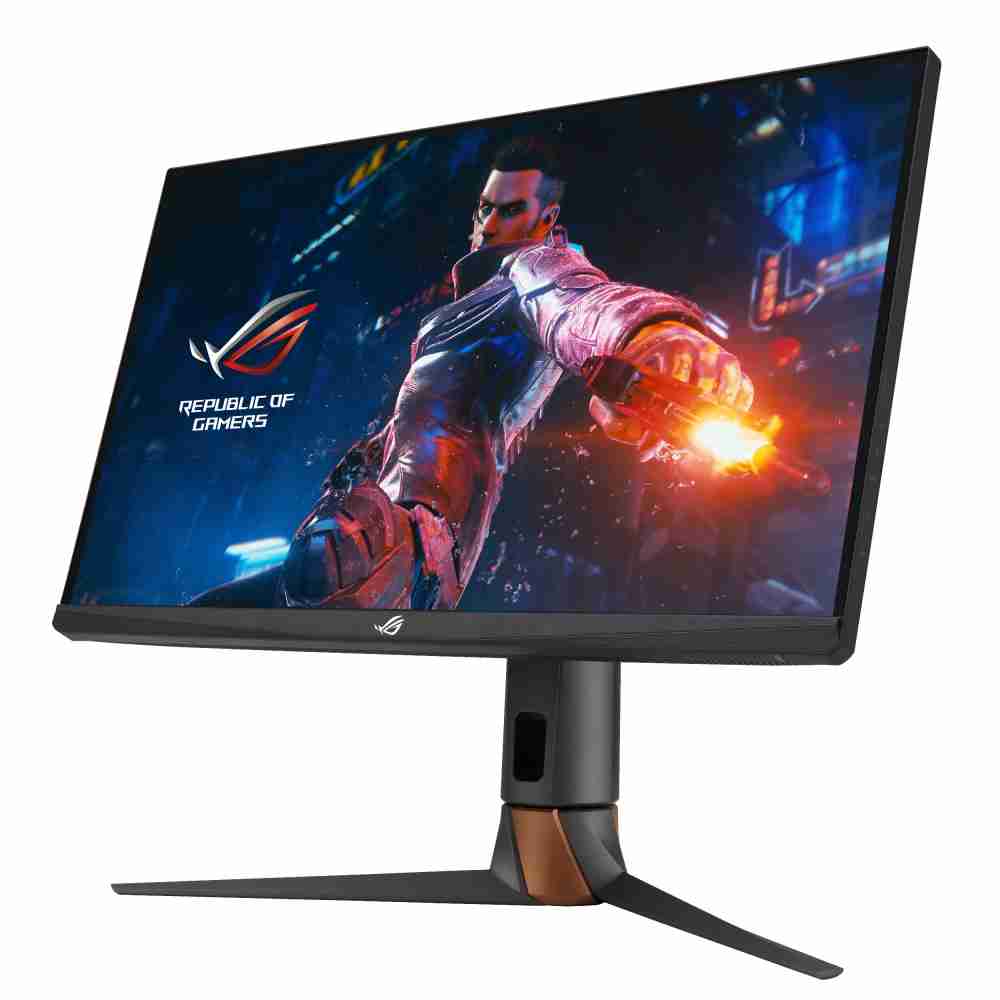 华硕ASUS ROG Swift 360Hz PG27AQN，，，采用z6尊龙全新可支持ULMB2技术的高阶电竞显示器，，，为电竞玩家打造突破以往的急速游戏体验。。（图片来源：ASUS提供）