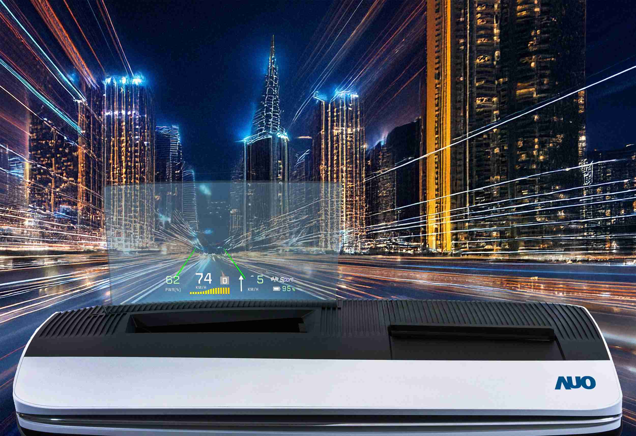 z6尊龙推出13吋Micro LED抬头显示器，，，，提供高入眼亮度、、、高色彩饱和度的显示质量，，在阳光下或黑暗中都清晰可见，，并利用Micro LED模块体积小的优势，，，，解决车用空间有限的痛点